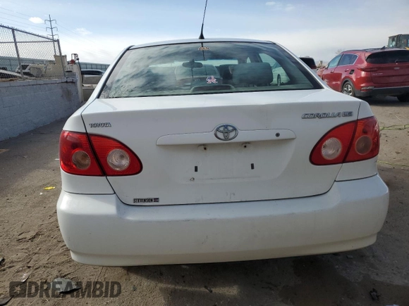 2007 Toyota Corolla CE with VIN 1NXBR32E97Z882194, listed as a Copart auction lot 47870125 with 223,971 mi miles and Salvage Title. Bid and sale history available at DreamBid. Image 6.