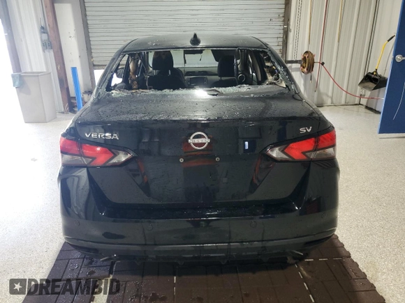 2023 Nissan Versa SV with VIN 3N1CN8EVXPL852776, listed as a Copart auction lot 62931415 with Not provided miles and Salvage title. Bid and sale history available at DreamBid. Image 6.