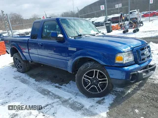2010 Ford Ranger XLT with VIN 1FTLR4FEXAPA35019, listed as a IAAI auction lot 41598553 with 126,943 mi miles. Bid and sale history available at carsss.com. Image 1.