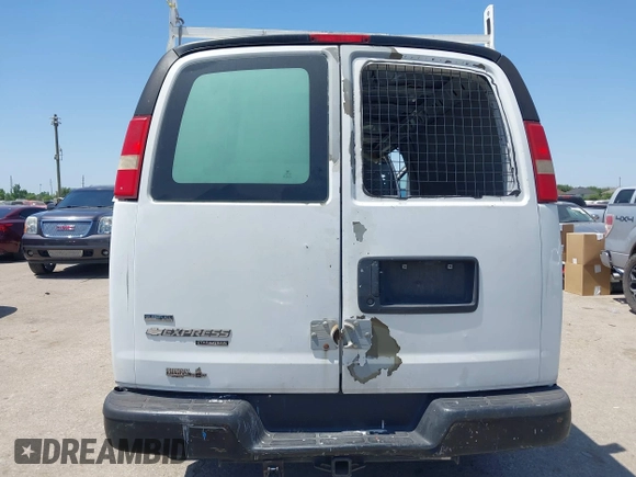 2011 Chevrolet Express Cargo Van with VIN 1GCZGUCGXB1114930, listed as a IAAI auction lot 42015104 with 364,789 mi miles. Bid and sale history available at carsss.com. Image 16.
