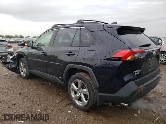 2021 Toyota RAV4 Hybrid LE with VIN JTMB6RFV5MD043228, listed as a Copart auction lot 71969783 with 28,532 mi miles and Salvage Title. Bid and sale history available at carsss.com. Image 2.
