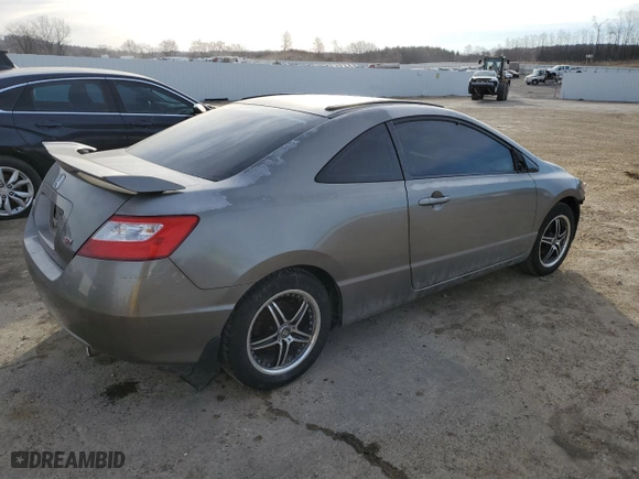2008 Honda Civic Cpe EX with VIN 2HGFG11858H520929, listed as a Copart auction lot 42598485 with 232,743 mi miles and Non Repairable. Bid and sale history available at carsss.com. Image 3.