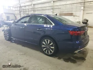 2022 Audi A4 Sedan Premium with VIN WAUABAF46NN001756, listed as a Copart auction lot 37113533 with 11,343 mi miles. Bid and sale history available at carsss.com. Image 2.