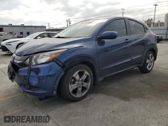 2016 Honda HR-V EX with VIN 3CZRU5H50GM725575, listed as a Copart auction lot 56375515 with 140,797 mi miles and Salvage Title. Bid and sale history available at DreamBid. Image 1.