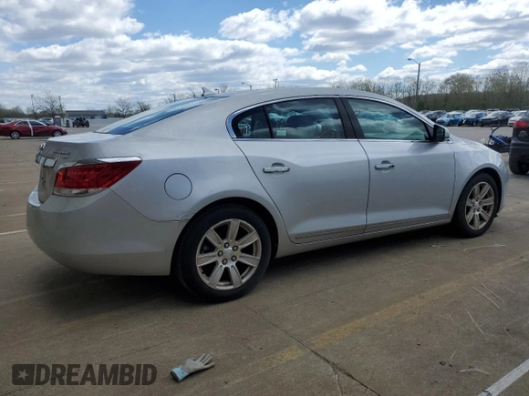 2010 Buick LaCrosse CXL with VIN 1G4GC5GG7AF130101, listed as a Copart auction lot 53254725 with 92,018 mi miles and Clean Title. Bid and sale history available at DreamBid. Image 3.