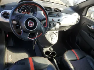 2015 FIAT 500e with VIN 3C3CFFGE6FT672709, listed as a Copart auction lot 77026444 with 44,289 mi miles and Clean Title. Bid and sale history available at carsss.com. Image 8.