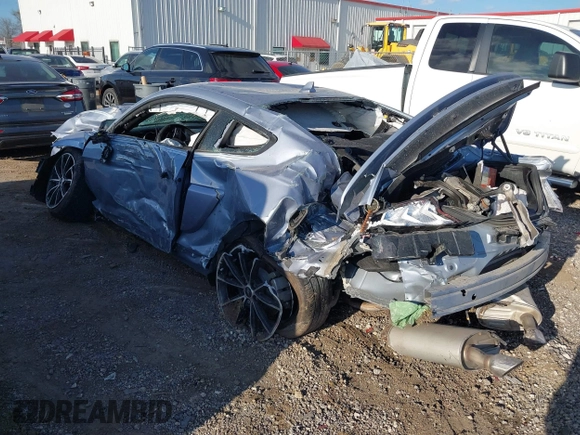 2022 Ford Mustang EcoBoost with VIN 1FA6P8TH3N5150285, listed as a IAAI auction lot 41490213 with 11,898 mi miles. Bid and sale history available at carsss.com. Image 3.