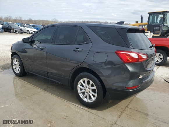 2019 Chevrolet Equinox LS with VIN 2GNAXHEV0K6111829, listed as a Copart auction lot 50423505 with 178,523 mi miles and Salvage Title. Bid and sale history available at carsss.com. Image 2.