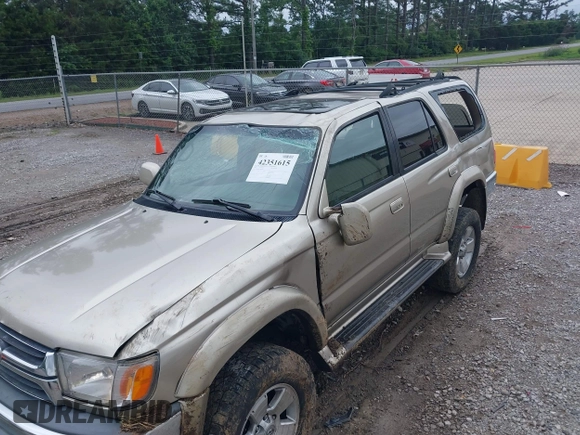 2002 Toyota 4Runner SR5 z VIN JT3HN86R729076942, wystawiony jako IAAI lot #42351615 z przebiegiem 372 093 mil mil oraz . Historia ofert i sprzedaży dostępna na DreamBid. Obrazek 6.
