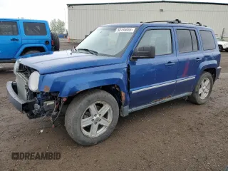 2010 Jeep Patriot Limited z VIN 1J4NF4GB7AD511776, wystawiony jako Copart lot #58195055 z przebiegiem 107 056 mil mil oraz Szkoda całkowita • Salvage title. Historia ofert i sprzedaży dostępna na DreamBid. Obrazek 1.