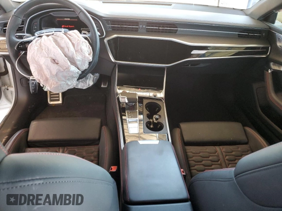 2022 Audi RS 7 z VIN WUAPCBF27NN902149, wystawiony jako Copart lot #54994225 z przebiegiem 12 848 mil mil oraz Szkoda całkowita • Salvage title. Historia ofert i sprzedaży dostępna na DreamBid. Obrazek 8.