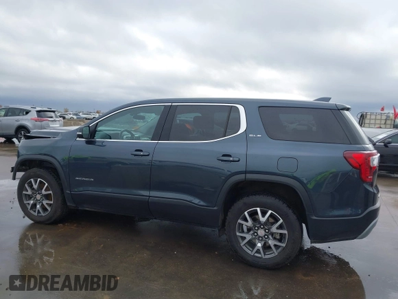 2020 GMC Acadia SLE with VIN 1GKKNKLA2LZ172190, listed as a IAAI auction lot 41113933 with 96,761 mi miles and . Bid and sale history available at carsss.com. Image 14.
