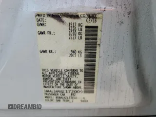 2016 Nissan Altima S with VIN 1N4AL3APXGC172009, listed as a Copart auction lot 41886994 with 109,207 mi miles and Salvage Title. Bid and sale history available at DreamBid. Image 13.