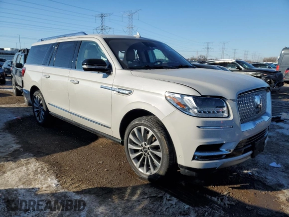 2020 Lincoln Navigator Reserve z VIN 5LMJJ3LT2LEL10059, wystawiony jako Copart lot #46215085 z przebiegiem 78 240 mil mil oraz Szkoda całkowita • Salvage title. Historia ofert i sprzedaży dostępna na DreamBid. Obrazek 4.