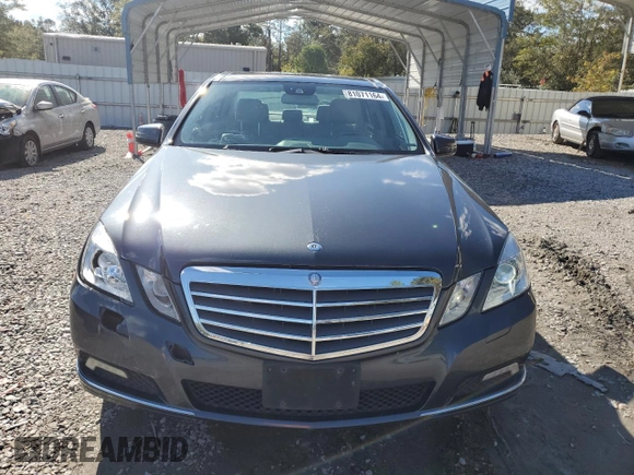 2010 Mercedes-Benz E 550 Luxury with VIN WDDHF7CB4AA213798, listed as a Copart auction lot 81071164 with 287,072 mi miles and Salvage Title. Bid and sale history available at DreamBid. Image 5.