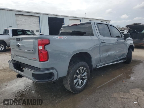 2024 Chevrolet Silverado 1500 RST with VIN 3GCPDEEK8RG396438, listed as a Copart auction lot 43966515 with 6,235 mi miles and Salvage Title. Bid and sale history available at carsss.com. Image 3.