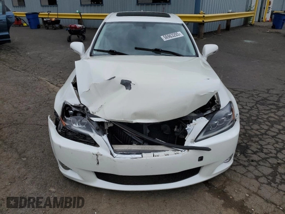 2010 Lexus IS 250 z VIN JTHBF5C23A5126132, wystawiony jako Copart lot #56963205 z przebiegiem 117 285 mil mil oraz Szkoda całkowita • Salvage title. Historia ofert i sprzedaży dostępna na DreamBid. Obrazek 5.