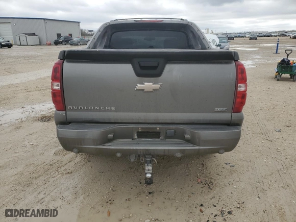 2008 Chevrolet Avalanche LTZ with VIN 3GNEC12018G230435, listed as a Copart auction lot 45203165 with 0 mi miles and Salvage Title. Bid and sale history available at carsss.com. Image 6.
