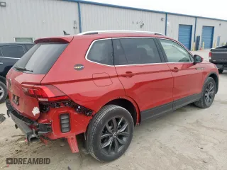2023 Volkswagen Tiguan SE with VIN 3VV3B7AX0PM126251, listed as a Copart auction lot 51578535 with 6,956 mi miles and Salvage Title. Bid and sale history available at carsss.com. Image 3.