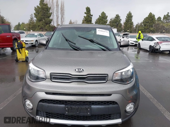2018 Kia Soul + with VIN KNDJP3A53J7534744, listed as a IAAI auction lot 41889274 with 75,083 mi miles. Bid and sale history available at carsss.com. Image 12.