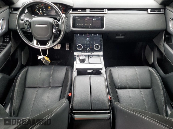 2019 Land Rover Range Rover Velar R-Dynamic SE z VIN SALYL2EX9KA779433, wystawiony jako Copart lot #47032255 z przebiegiem 70 070 mil mil oraz Czysty tytuł • Clean title. Historia ofert i sprzedaży dostępna na DreamBid. Obrazek 8.