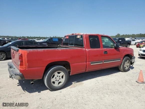 2005 Chevrolet Silverado 1500 LT with VIN 2GCEC19T751280382, listed as a Copart auction lot 52693195 with 260,595 mi miles and Clean Title. Bid and sale history available at carsss.com. Image 3.