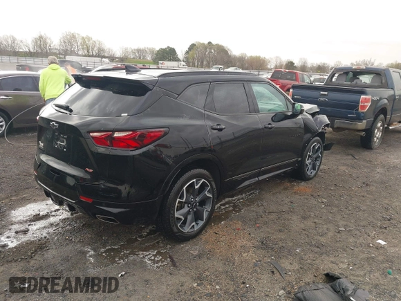 2020 Chevrolet Blazer RS z VIN 3GNKBERS4LS647266, wystawiony jako IAAI lot #41830369 z przebiegiem 79 098 mil mil oraz . Historia ofert i sprzedaży dostępna na DreamBid. Obrazek 4.