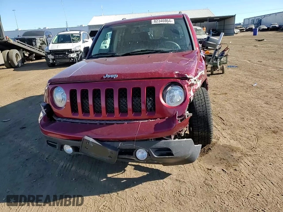 2016 Jeep Patriot High Altitude Edition with VIN 1C4NJRFB3GD658463, listed as a Copart auction lot 82340864 with 77,959 mi miles and Salvage Title. Bid and sale history available at carsss.com. Image 12.