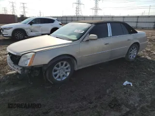 2008 Cadillac DTS w/1SD with VIN 1G6KD57Y68U201446, listed as a Copart auction lot 47369345 with 180,234 mi miles and Salvage Title. Bid and sale history available at carsss.com. Image 1.