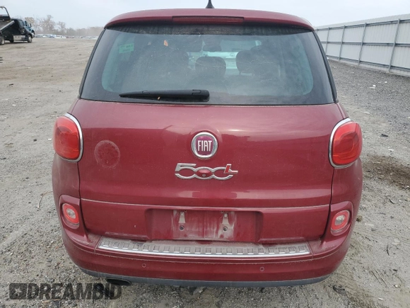 2014 FIAT 500L Lounge with VIN ZFBCFACHXEZ017252, listed as a Copart auction lot 79687764 with 84,330 mi miles and Clean Title. Bid and sale history available at carsss.com. Image 6.