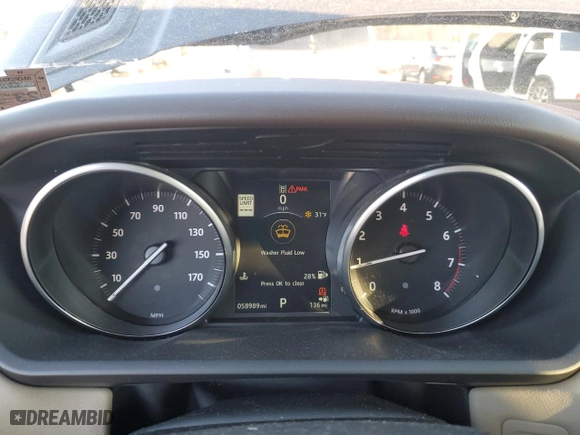 2017 Land Rover Range Rover Sport SE with VIN SALWG2FV2HA132261, listed as a Copart auction lot 88287885 with 58,989 mi miles and Salvage Title. Bid and sale history available at carsss.com. Image 9.