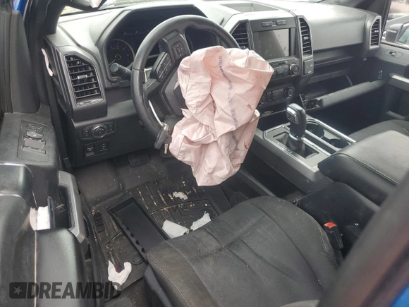 2020 Ford F-150 XL z VIN 1FTEX1EP6LKF34593, wystawiony jako Copart lot #59045025 z przebiegiem Nie podano mil oraz Szkoda całkowita • Salvage title. Historia ofert i sprzedaży dostępna na DreamBid. Obrazek 8.