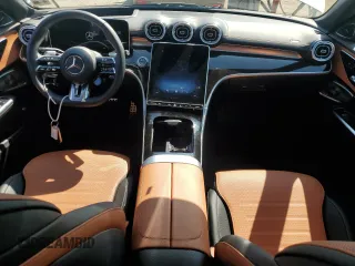 2023 Mercedes-Benz C 43 AMG z VIN W1KAF8HB9PR112024, wystawiony jako Copart lot #69120744 z przebiegiem 12 643 mil mil oraz Szkoda całkowita • Salvage title. Historia ofert i sprzedaży dostępna na DreamBid. Obrazek 8.