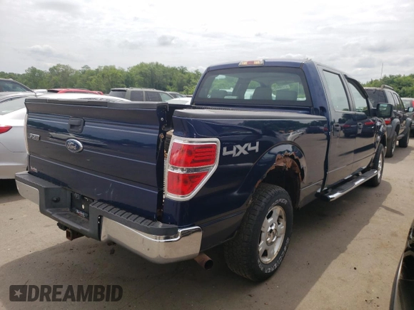 2009 Ford F-150 XL with VIN 1FTRW14889FB41601, listed as a Copart auction lot 61250445 with 101,637 mi miles and Clean title. Bid and sale history available at DreamBid. Image 3.