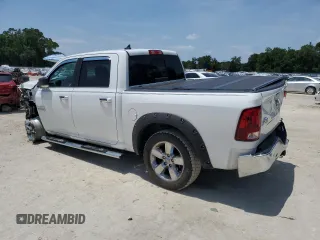 2018 Ram 1500 Big Horn z VIN 1C6RR7LT7JS254698, wystawiony jako Copart lot #57526965 z przebiegiem 46 700 mil mil oraz Szkoda całkowita • Salvage title. Historia ofert i sprzedaży dostępna na DreamBid. Obrazek 2.