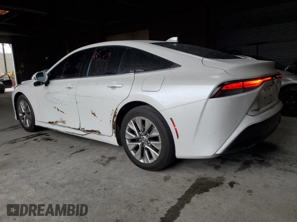 2023 Toyota Mirai XLE with VIN JTDAAAAA2PA008555, listed as a Copart auction lot 49183535 with 24,013 mi miles and Salvage Title. Bid and sale history available at carsss.com. Image 2.