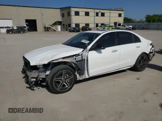 2023 Mercedes-Benz C 300 z VIN W1KAF4GBXPR105741, wystawiony jako Copart lot #51976815 z przebiegiem 32 774 mil mil oraz Szkoda całkowita • Salvage title. Historia ofert i sprzedaży dostępna na DreamBid. Obrazek 1.