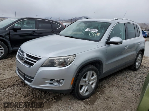 2011 Volkswagen Tiguan SE with VIN WVGBV7AX1BW546543, listed as a Copart auction lot 48498065 with 129,728 mi miles and Clean Title. Bid and sale history available at DreamBid. Image 1.