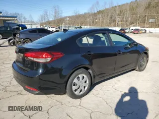 2017 Kia Forte LX with VIN 3KPFK4A76HE037256, listed as a Copart auction lot 44316915 with 58,913 mi miles and Salvage Title. Bid and sale history available at carsss.com. Image 3.