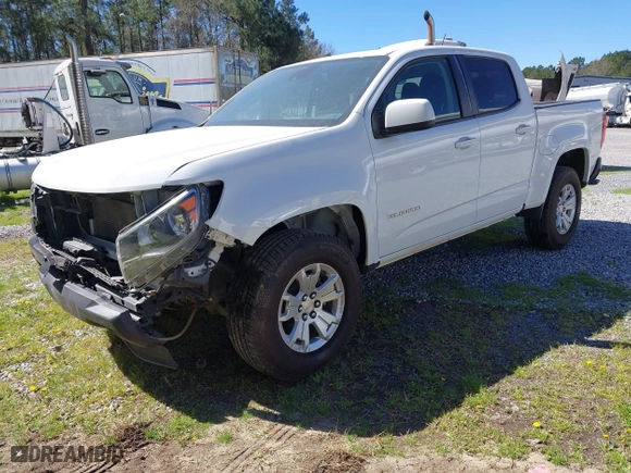 2021 Chevrolet Colorado 2WD LT with VIN 1GCGSCEN6M1163816, listed as a IAAI auction lot 41852906 with 137,009 mi miles. Bid and sale history available at carsss.com. Image 2.