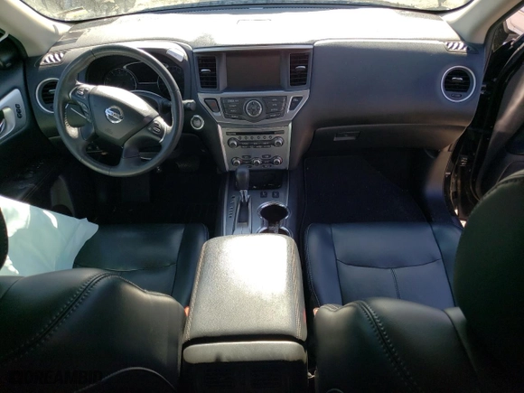 2017 Nissan Pathfinder SL with VIN 5N1DR2MN4HC669421, listed as a Copart auction lot 42786054 with 56,585 mi miles and Salvage Title. Bid and sale history available at carsss.com. Image 8.