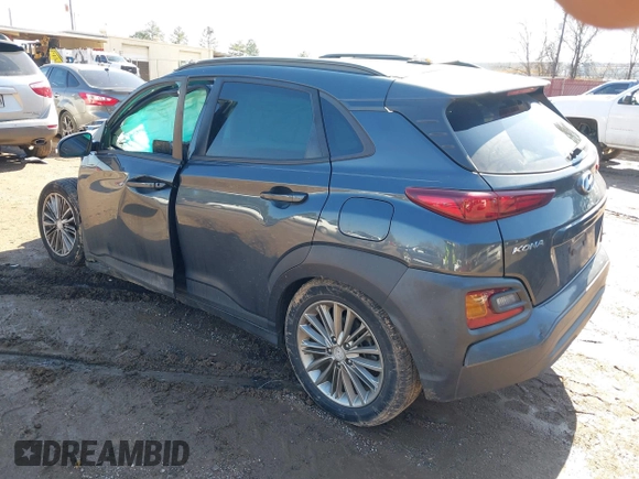 2019 Hyundai Kona SEL with VIN KM8K22AA7KU291349, listed as a IAAI auction lot 41466711 with Not Provided miles and . Bid and sale history available at DreamBid. Image 3.