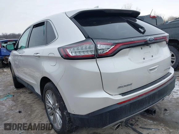 2018 Ford Edge Titanium with VIN 2FMPK4K89JBB80898, listed as a IAAI auction lot 41361559 with 95,313 mi miles. Bid and sale history available at carsss.com. Image 3.