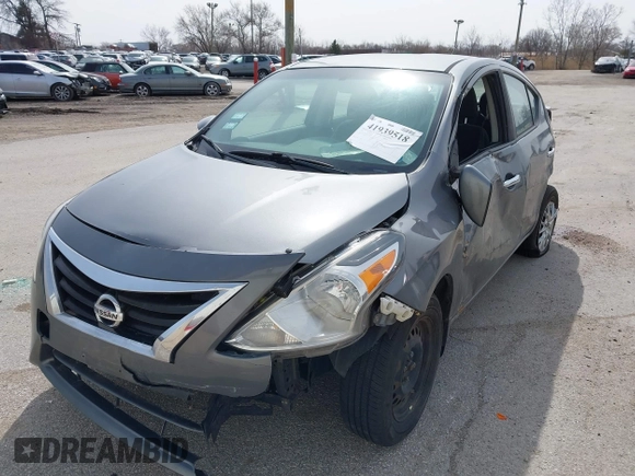 2016 Nissan Versa S with VIN 3N1CN7AP8GL868394, listed as a IAAI auction lot 41939518 with 140,186 mi miles and . Bid and sale history available at DreamBid. Image 2.
