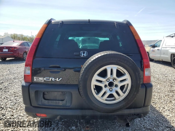 2003 Honda CR-V EX with VIN SHSRD78873U145453, listed as a Copart auction lot 54498455 with 196,176 mi miles and Salvage Title. Bid and sale history available at carsss.com. Image 6.