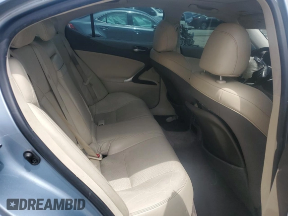 2010 Lexus IS 250 с VIN JTHBF5C21A5117610, выставлен на аукционе Copart как лот 64086605 с пробегом 143 594 миль миль и Списание • Salvage title. История ставок и продаж доступна на DreamBid. Изображение 10.