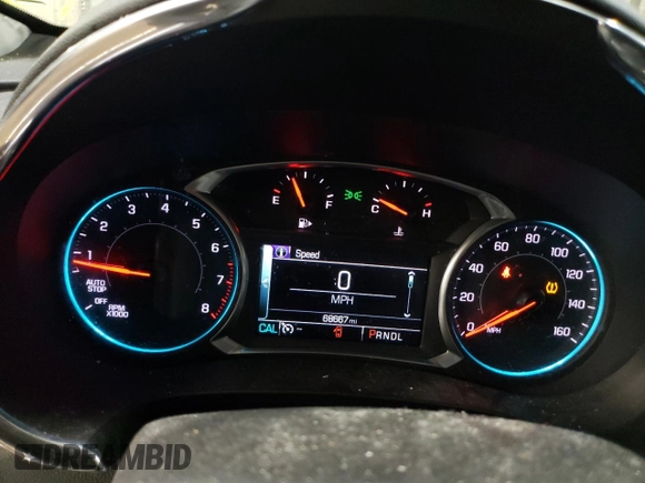 2018 Chevrolet Malibu LT with VIN 1G1ZD5ST3JF115697, listed as a Copart auction lot 50804985 with 68,667 mi miles and Salvage Title. Bid and sale history available at DreamBid. Image 9.