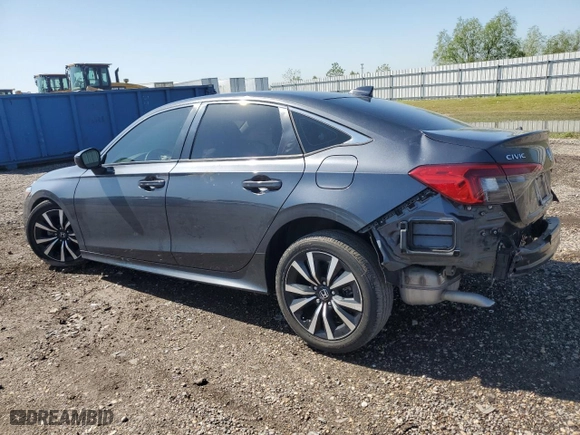 2022 Honda Civic Sedan EX with VIN 2HGFE1F78NH323285, listed as a Copart auction lot 49413605 with 13,741 mi miles and Salvage Title. Bid and sale history available at carsss.com. Image 2.