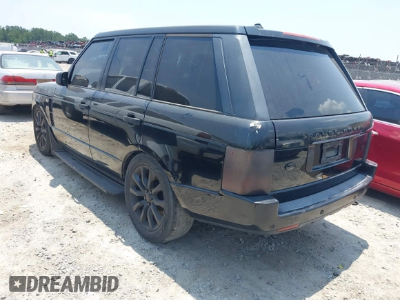 2007 Land Rover Range Rover HSE with VIN SALMF154X7A242292, listed as a IAAI auction lot 42574900 with Not provided miles and . Bid and sale history available at DreamBid. Image 3.
