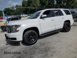 2020 Chevrolet Tahoe Commercial z VIN 1GNLCDEC4LR147377, wystawiony jako Copart lot #59322465 z przebiegiem Nie podano mil oraz Nie do naprawy • Non repairable. Historia ofert i sprzedaży dostępna na DreamBid. Obrazek 1.